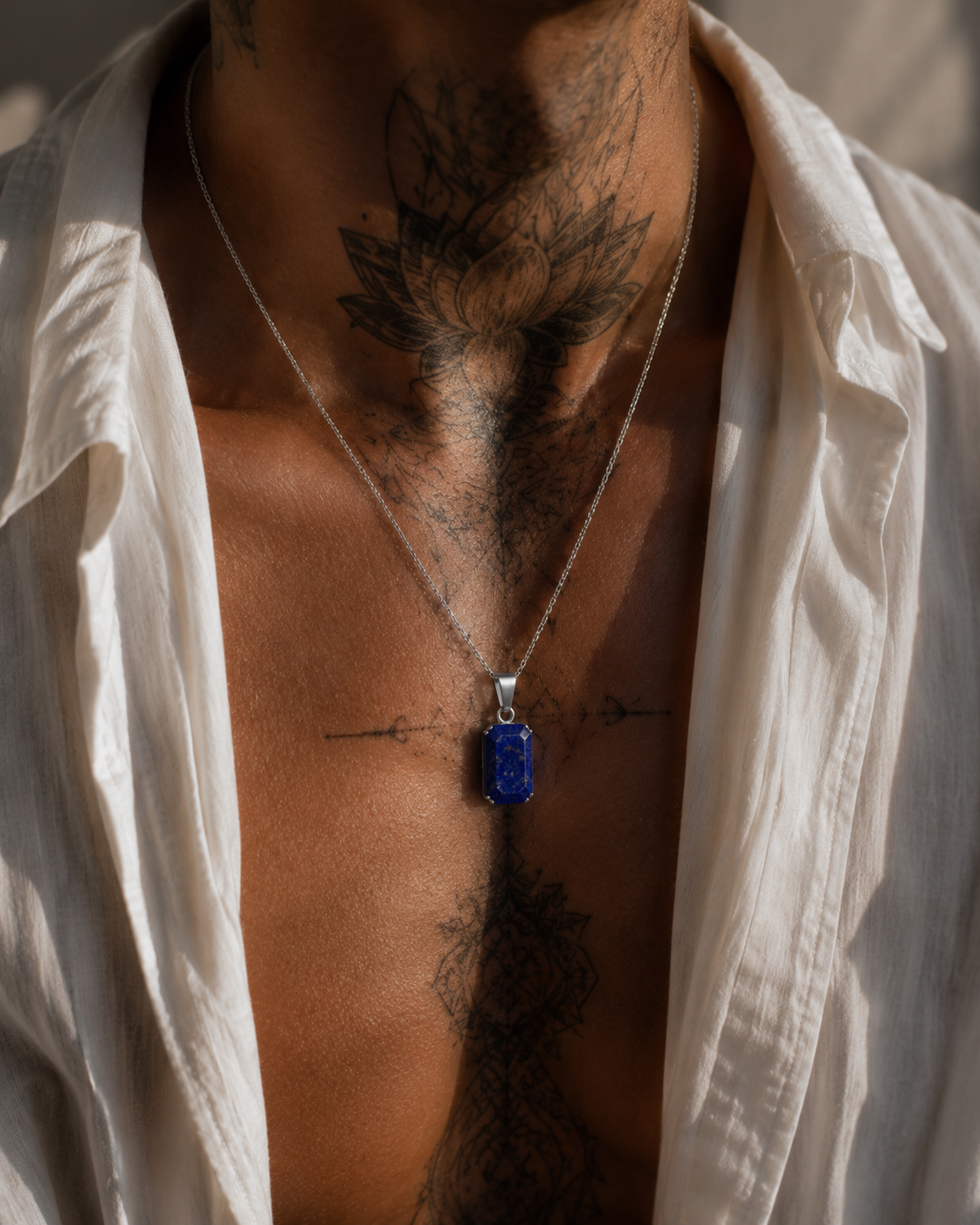 Kette Lapis Lazuli "Truth"