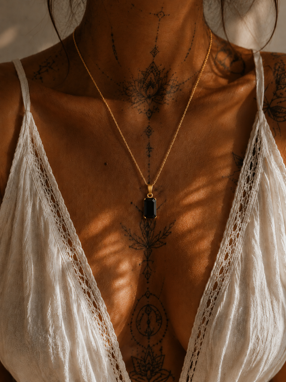 Kette Onyx "Protect"