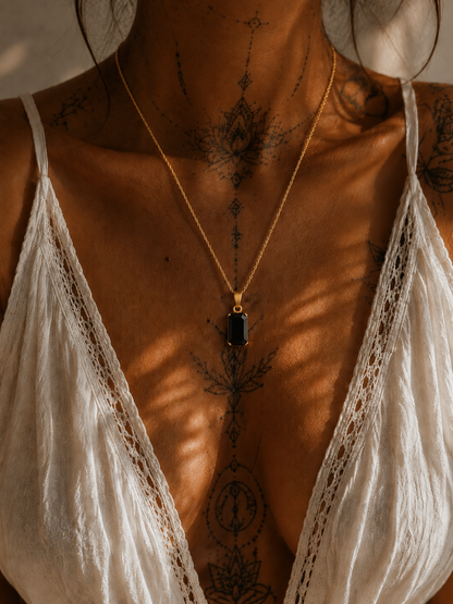 Kette Onyx "Protect"