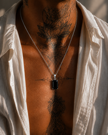 Kette Onyx "Protect"